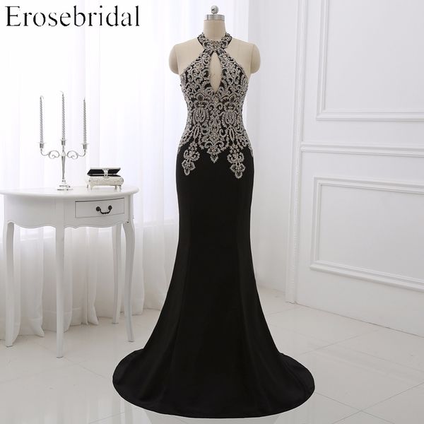 2019 evening dress long eorsebridal long prom gowns formal women dresses cut out design mermaid vestido de festa zdh03, White;black
2019 evening dress long eorsebridal long prom gowns formal women dresses cut out design mermaid vestido de festa zdh03, White;black