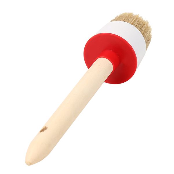 wooden handle painting wax brushes 280mm long round bristle chalk oil painting diy tools
wooden handle painting wax brushes 280mm long round bristle chalk oil painting diy tools