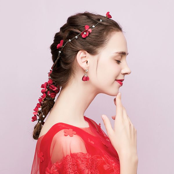 fairy bride headdress korean red super fairy new hair jewelry, marriage jewelry, wine salute dress accessories, Golden;white
fairy bride headdress korean red super fairy new hair jewelry, marriage jewelry, wine salute dress accessories, Golden;white