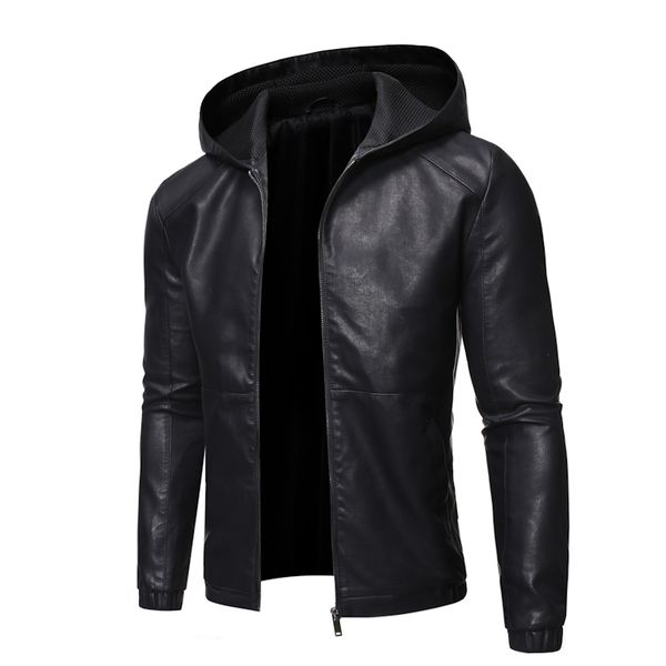 sale men autumn winter fashion slim hooded leather jacket coatmen windproof waterproof hiking trekking jackets, Blue;black
sale men autumn winter fashion slim hooded leather jacket coatmen windproof waterproof hiking trekking jackets, Blue;black