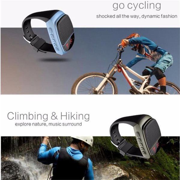 smart watch speaker sports wireless bluetooth speaker hands-call tf card playing fm radio self-timer time display fashion
smart watch speaker sports wireless bluetooth speaker hands-call tf card playing fm radio self-timer time display fashion