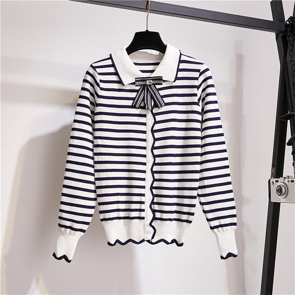 women girl winter full sleeve pullover crew neck knitted striped sweaters cute sweet basic knitwear outwear top, White;black
women girl winter full sleeve pullover crew neck knitted striped sweaters cute sweet basic knitwear outwear top, White;black