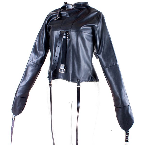 straight t191202 straitjacket strict leather fancy harness jacket for pu sm gear body women kinky s&m bondage cosplay fetish nqion
straight t191202 straitjacket strict leather fancy harness jacket for pu sm gear body women kinky s&m bondage cosplay fetish nqion