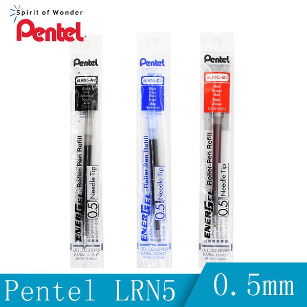 6pcs/lot pentel energel lrn5 needle-point gel pen refill - 0.5 mm black/blue/red for pentel bln-75
6pcs/lot pentel energel lrn5 needle-point gel pen refill - 0.5 mm black/blue/red for pentel bln-75