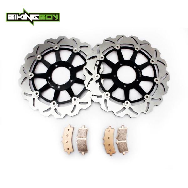 bikingboy black / gold front brake discs disks rotors pads for 848 evo 848evo 11 12 13 2011 2012 2013
bikingboy black / gold front brake discs disks rotors pads for 848 evo 848evo 11 12 13 2011 2012 2013