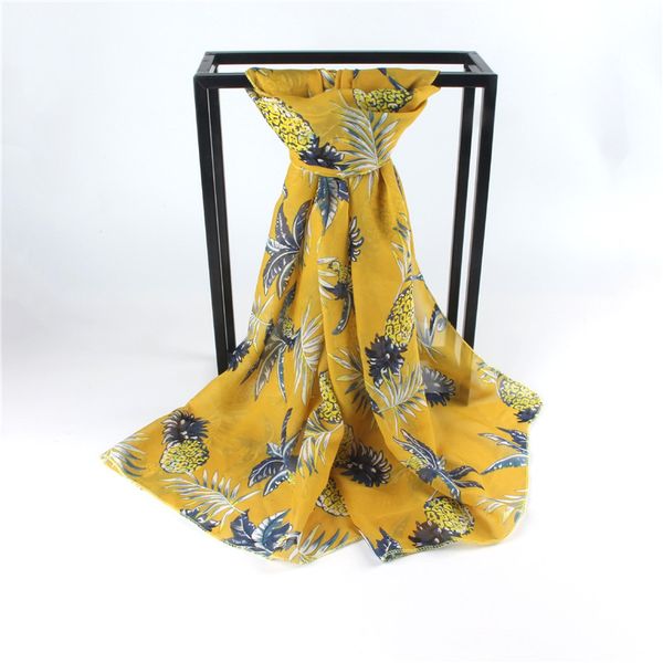 fashion long chiffon scarf pineapple printed scarves 3 colors shawl 160cm chiffon soft big shawl women's scarf
fashion long chiffon scarf pineapple printed scarves 3 colors shawl 160cm chiffon soft big shawl women's scarf