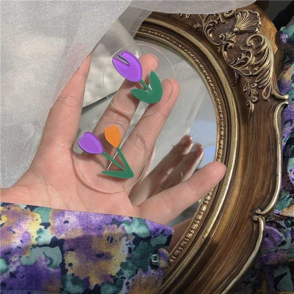 mengjiqiao sweet transparent acrylic purple flower stud earrings for women girls holiday round asymmetric pendientes jewelry, Golden;silver
mengjiqiao sweet transparent acrylic purple flower stud earrings for women girls holiday round asymmetric pendientes jewelry, Golden;silver