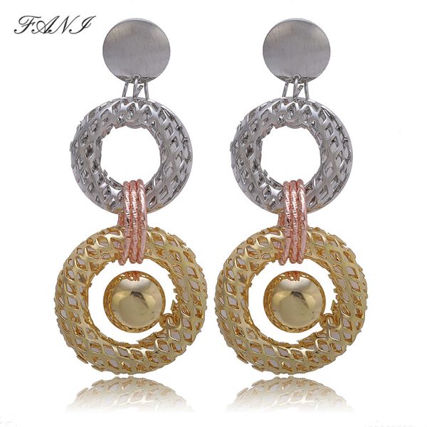 fani 2018 fashion drop earrings african big long drop dangle earrings beads dubai 3 gold-color jewelry new fashion, Silver
fani 2018 fashion drop earrings african big long drop dangle earrings beads dubai 3 gold-color jewelry new fashion, Silver
