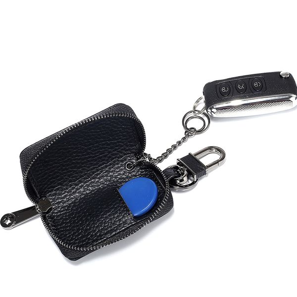 real cowhide leather car key chains wallets case bag woman man key holder car zippered case, Silver
real cowhide leather car key chains wallets case bag woman man key holder car zippered case, Silver