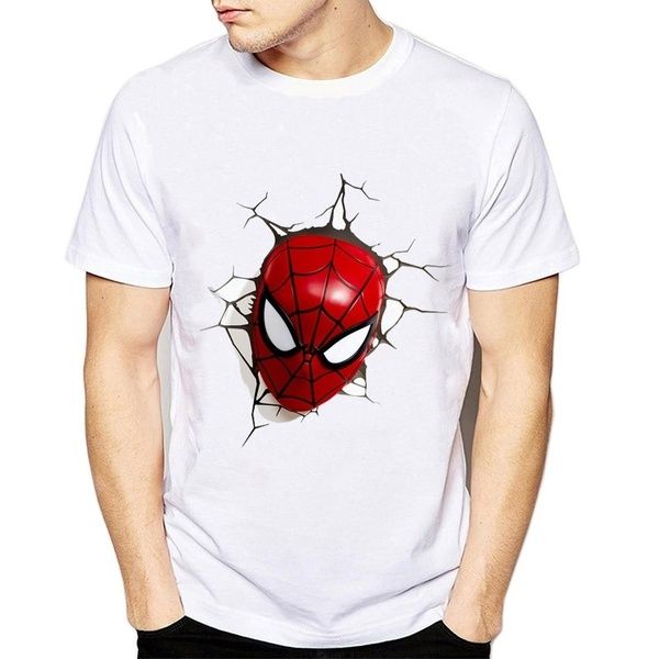 Spider-Man Printed Mens T-Shirts Halloween theme T-Shirt Super Hero 100% cotton Top Quality Mens Tops Size S-3XL 
Spider-Man Printed Mens T-Shirts Halloween theme T-Shirt Super Hero 100% cotton Top Quality Mens Tops Size S-3XL