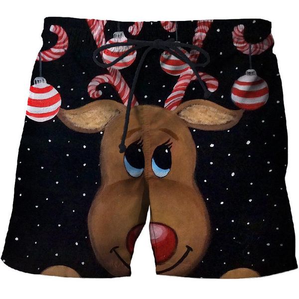 christmas cartoon reindeer fun shorts men's beach pants 3d printing sports quick-drying swim trunks comfortable fitness shorts, White;black
christmas cartoon reindeer fun shorts men's beach pants 3d printing sports quick-drying swim trunks comfortable fitness shorts, White;black