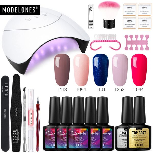 modelones led lamp nail electric drill tools set soak off long lasting uv nail gel polish manicure kits for beginner user
modelones led lamp nail electric drill tools set soak off long lasting uv nail gel polish manicure kits for beginner user