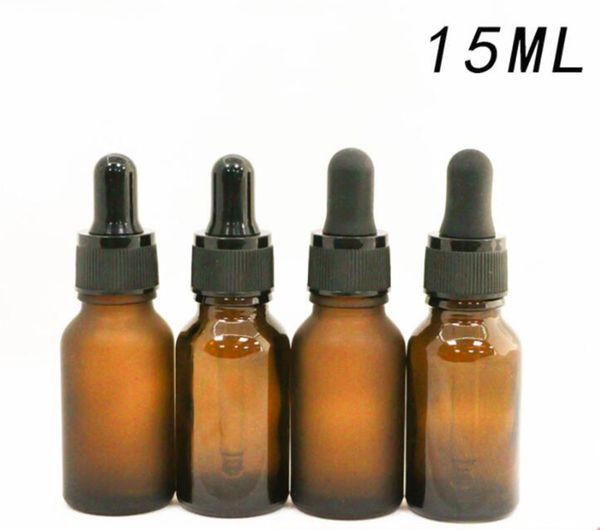 wholesale 15ml frosted dropper amber glass essential oil liquid bottles with glass pipette and black cap 624pcs/lot
wholesale 15ml frosted dropper amber glass essential oil liquid bottles with glass pipette and black cap 624pcs/lot