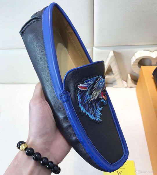 2019 new italian peas shoes, leather mens fashion casual shoes, mens nonslip driving shoes with original packaging qo, Black
2019 new italian peas shoes, leather mens fashion casual shoes, mens nonslip driving shoes with original packaging qo, Black