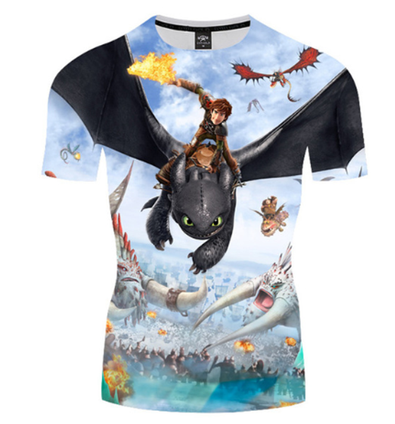 2019 fashion pocket toothless t-shirt menwomen cute how to train your dragon cartoon tees 3d t shirt summer clothes q667, White;black
2019 fashion pocket toothless t-shirt menwomen cute how to train your dragon cartoon tees 3d t shirt summer clothes q667, White;black