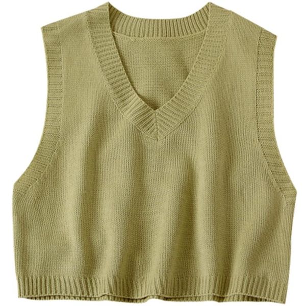 women's vests 2021 autumn vintage sleeveless v-neck knitted vest sweater women solid pullovers ladies casual tank pz2988, Black;white
women's vests 2021 autumn vintage sleeveless v-neck knitted vest sweater women solid pullovers ladies casual tank pz2988, Black;white