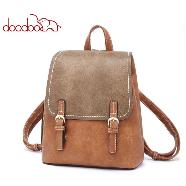 doodoo women's bag 2020 new fashion korean backpack retro contrast color backpack women fashion travel bag
doodoo women's bag 2020 new fashion korean backpack retro contrast color backpack women fashion travel bag