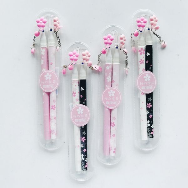 10 sets 0.5mm black ink romantic sakura floral erasable gel pen rollerball pen school office supply student stationery
10 sets 0.5mm black ink romantic sakura floral erasable gel pen rollerball pen school office supply student stationery