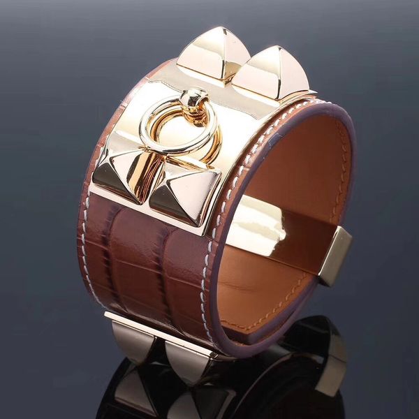2020 fashion designer jewelry women bracelets crocodile pattern leather bracelet cuffs men bangle hip hop bling jewelry love bracelet, Black
2020 fashion designer jewelry women bracelets crocodile pattern leather bracelet cuffs men bangle hip hop bling jewelry love bracelet, Black