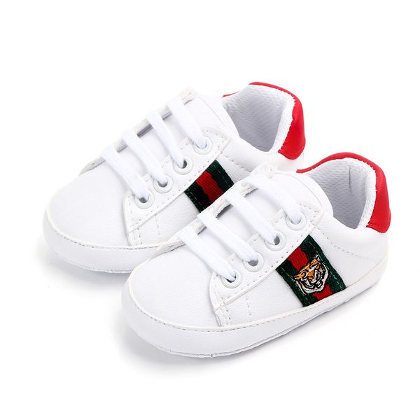 

Детская обувь для девочек Мягкая обувь Весна Детские кроссовки Белые детские туф