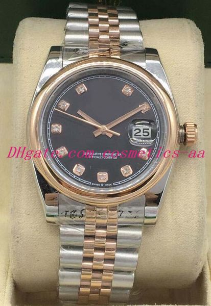 2020 5 style new mens 36mm mens 18kt gold & stainless diamond dial champagne index - 116203 automatic fashion men's watches wristwatch, Slivery;brown
2020 5 style new mens 36mm mens 18kt gold & stainless diamond dial champagne index - 116203 automatic fashion men's watches wristwatch, Slivery;brown
