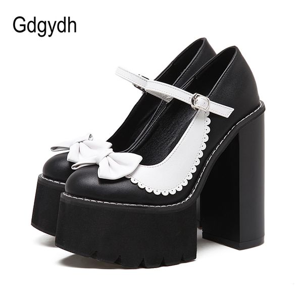 gdgydh rome style punk gothic shoes women lolita shoes platform heels fashion bow-knot ankle strap womens pumps party wedding, Black
gdgydh rome style punk gothic shoes women lolita shoes platform heels fashion bow-knot ankle strap womens pumps party wedding, Black