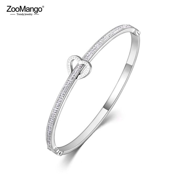 zoomango rose gold stainless steel love for ever rhinestone cuff bangle bracelets jewelry for women valentine's day gift zb19032, Black
zoomango rose gold stainless steel love for ever rhinestone cuff bangle bracelets jewelry for women valentine's day gift zb19032, Black