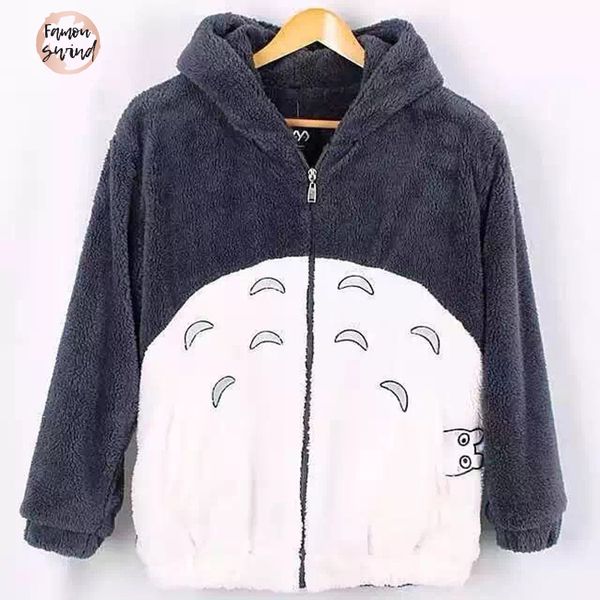 новый тоторо осень куртки толстовка толстовка kawaii пальто косплей руно шинель с ушками harajuku мило зимний рождество, Black
новый тоторо осень куртки толстовка толстовка kawaii пальто косплей руно шинель с ушками harajuku мило зимний рождество, Black