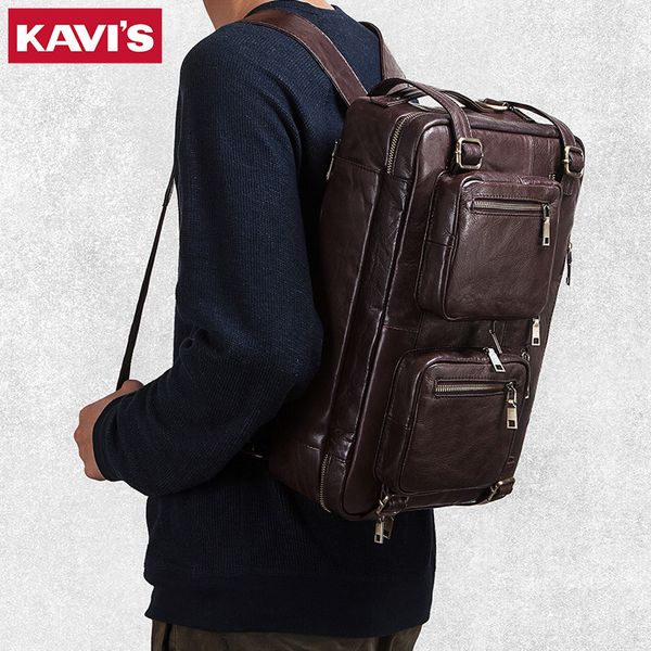 kavis 100% genuine leather men's briefcase messenger bag large capacity male lapbags multifunctional office totes bag
kavis 100% genuine leather men's briefcase messenger bag large capacity male lapbags multifunctional office totes bag
