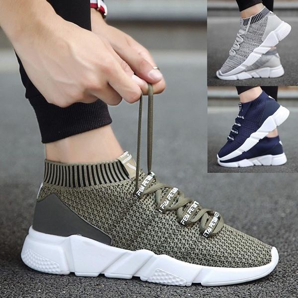 men casual shoes fashion sneakers men shoes breathable zapatos hombre lace-up comfortable male sneakers for size, Black
men casual shoes fashion sneakers men shoes breathable zapatos hombre lace-up comfortable male sneakers for size, Black
