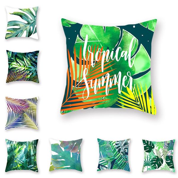 double-sided polyester pattern nordic wind jungle tropical green plant hug pillowcase conifer palm leaf home cushion cover
double-sided polyester pattern nordic wind jungle tropical green plant hug pillowcase conifer palm leaf home cushion cover