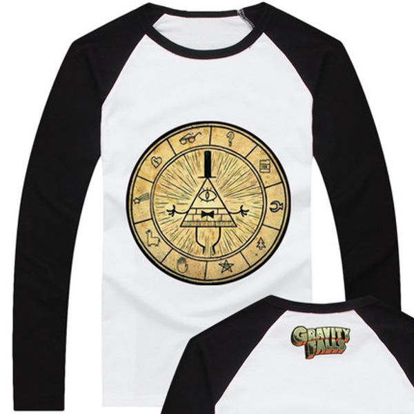 100% cottongravity falls bill cipher anime printed cosplay sweatshirt spring shirt in stock ing, Black 
100% cottongravity falls bill cipher anime printed cosplay sweatshirt spring shirt in stock ing, Black