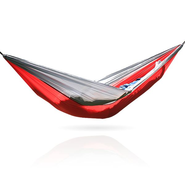 outdoor camping parachute nylon hammock double hanging bed sleeping swing+carabiner
outdoor camping parachute nylon hammock double hanging bed sleeping swing+carabiner