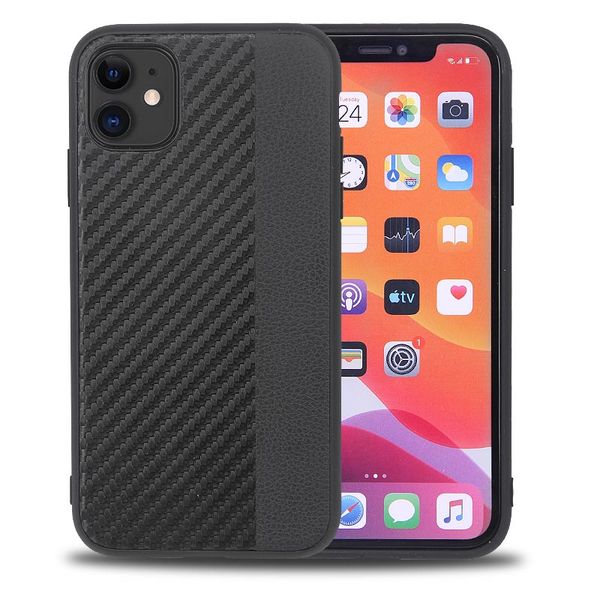 for iphone 11 pro max xs max xr 8 7 6 6s plus phone case back cover shockproof scratch-resistant soft tpu+pc carbon-fiber cases
for iphone 11 pro max xs max xr 8 7 6 6s plus phone case back cover shockproof scratch-resistant soft tpu+pc carbon-fiber cases