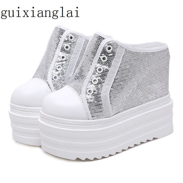 small white shoes thick bottom half slippers female 2020 summer wear inside increased 13cm muffin baotou lazy net red shoes, Black
small white shoes thick bottom half slippers female 2020 summer wear inside increased 13cm muffin baotou lazy net red shoes, Black