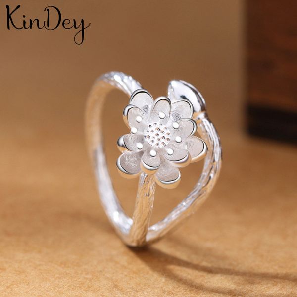 kindey real 925 sterling silver lotus flower rings for women statement jewelry finger ring anillos mujer bijoux, Slivery;golden
kindey real 925 sterling silver lotus flower rings for women statement jewelry finger ring anillos mujer bijoux, Slivery;golden