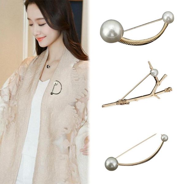 fashion women faux pearl geometric cardigan shirt brooch pin scarf bag clip gift, Gray
fashion women faux pearl geometric cardigan shirt brooch pin scarf bag clip gift, Gray