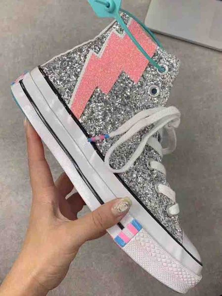 2019 designer brand chaussures 1970s pride rainbow lightning casual zapatillas women men stonewall riots designer casual sneakers ck03, Black
2019 designer brand chaussures 1970s pride rainbow lightning casual zapatillas women men stonewall riots designer casual sneakers ck03, Black