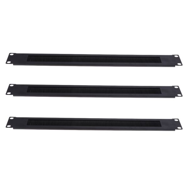 3pcs network brush patch panel rack mounted 19 inch 1u aluminum cable management
3pcs network brush patch panel rack mounted 19 inch 1u aluminum cable management