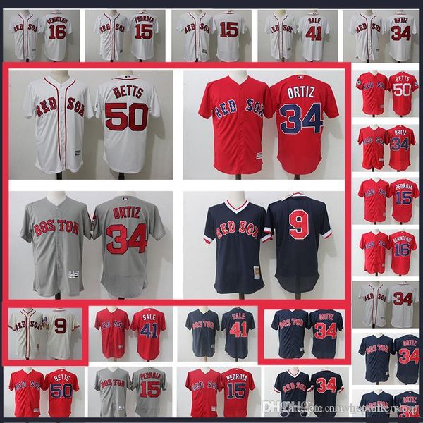 Boston Baseball jersey Red Sox Ortiz 34 15 Dustin Pedroia 16 Andrew Benintendi 50 Mookie Betts 9 Ted Williams
Boston Baseball jersey Red Sox Ortiz 34 15 Dustin Pedroia 16 Andrew Benintendi 50 Mookie Betts 9 Ted Williams