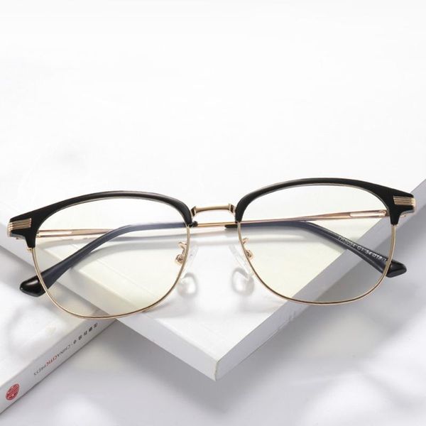 tr90 blue light blocking glasses blue light glasses women computer gamer anti radiation screen, Black