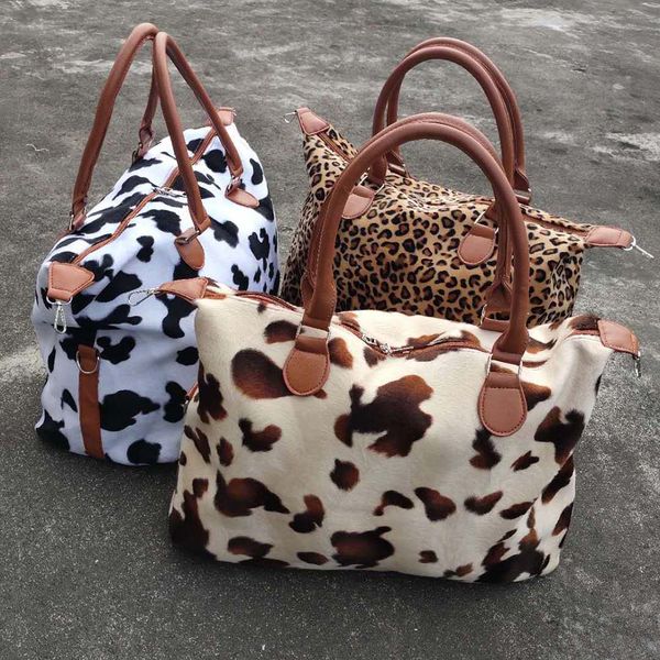 wholesale cow hide travel bags fannal leopard duffel bags customized cow print weekend duffle bags dom-1081405
wholesale cow hide travel bags fannal leopard duffel bags customized cow print weekend duffle bags dom-1081405