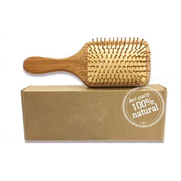 improve hair health wood paddle detangling comb wooden bamboo hair brush pin hairbrush scalp massage g0312, Silver
improve hair health wood paddle detangling comb wooden bamboo hair brush pin hairbrush scalp massage g0312, Silver