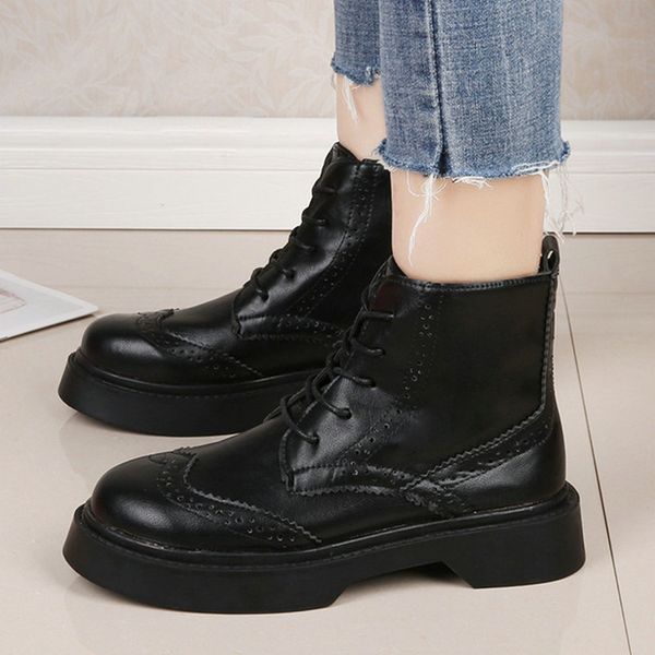 2019 new style ankle boots women autumn ins popular all match shoes woman flat heels outside rain boot for jeans, Black
2019 new style ankle boots women autumn ins popular all match shoes woman flat heels outside rain boot for jeans, Black