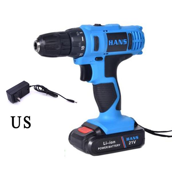 21v electric screwdriver cordless drill rechargeable power tool set with battery 1350 rpm hex bit holder us/eu electric drill
21v electric screwdriver cordless drill rechargeable power tool set with battery 1350 rpm hex bit holder us/eu electric drill