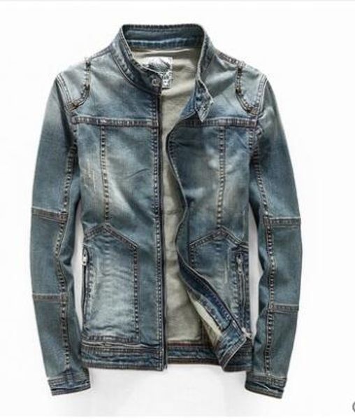 2019 autumn retro denim jacket male stand collar jacket long sleeve slimming locomotive large size denim clothing tide, Black;brown
2019 autumn retro denim jacket male stand collar jacket long sleeve slimming locomotive large size denim clothing tide, Black;brown
