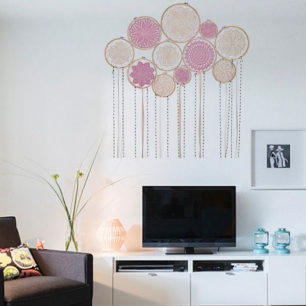 diy large doily lace dream catcher set,boho dream catcher,wall hanging,bohemian home decor,boho bedroom decor garden decorations
diy large doily lace dream catcher set,boho dream catcher,wall hanging,bohemian home decor,boho bedroom decor garden decorations