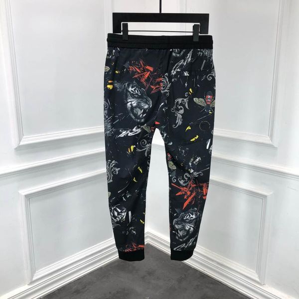 w05404 fashion men's pants 2020 runway european design party style men's clothing, Black
w05404 fashion men's pants 2020 runway european design party style men's clothing, Black