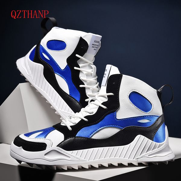 men's fashion casual shoes high sneaker 2019 spring men shoes non-slip walking shoe zapatillas chaussure homme, Black
men's fashion casual shoes high sneaker 2019 spring men shoes non-slip walking shoe zapatillas chaussure homme, Black
