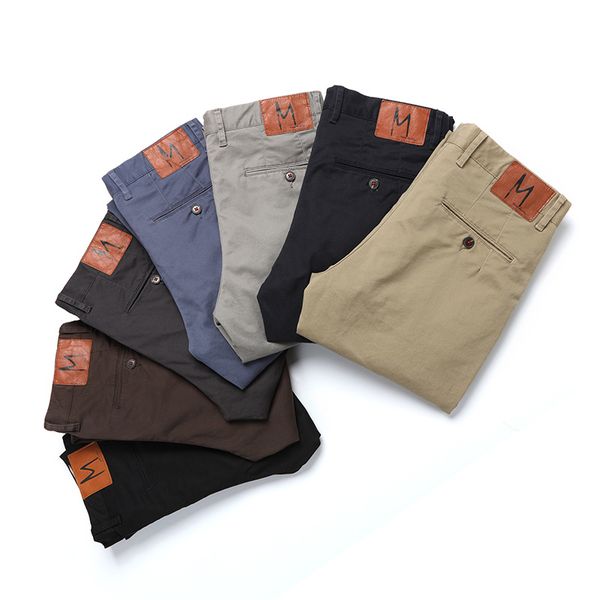 brand spring winter new fashion 2019 slim straight men casual pants 100% pure cotton man trousers plus size, Black
brand spring winter new fashion 2019 slim straight men casual pants 100% pure cotton man trousers plus size, Black